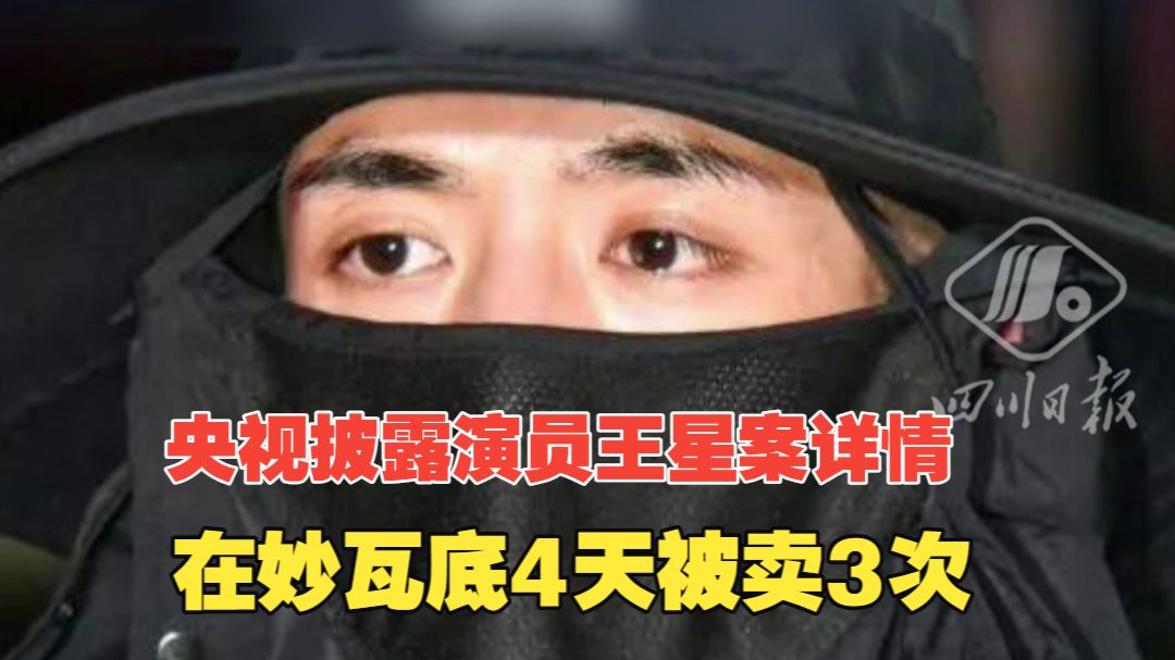 央视披露演员王星案详情，在妙瓦底4天被卖3次，途中给女友发求救暗号“猫喂了没有”。曾试图拿钱自救却被告知在妙瓦底最缺的是人不是钱。