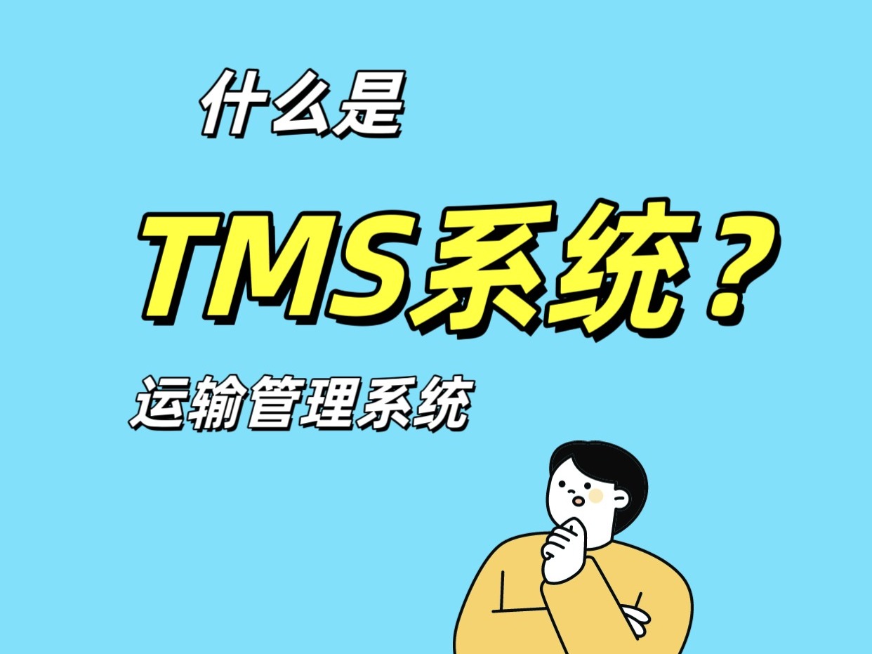 一天1个数字化知识,什么是TMS?