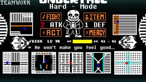 Create Your Frisk- Sans Hard Mode by TheOneAndOnlyBiscuits