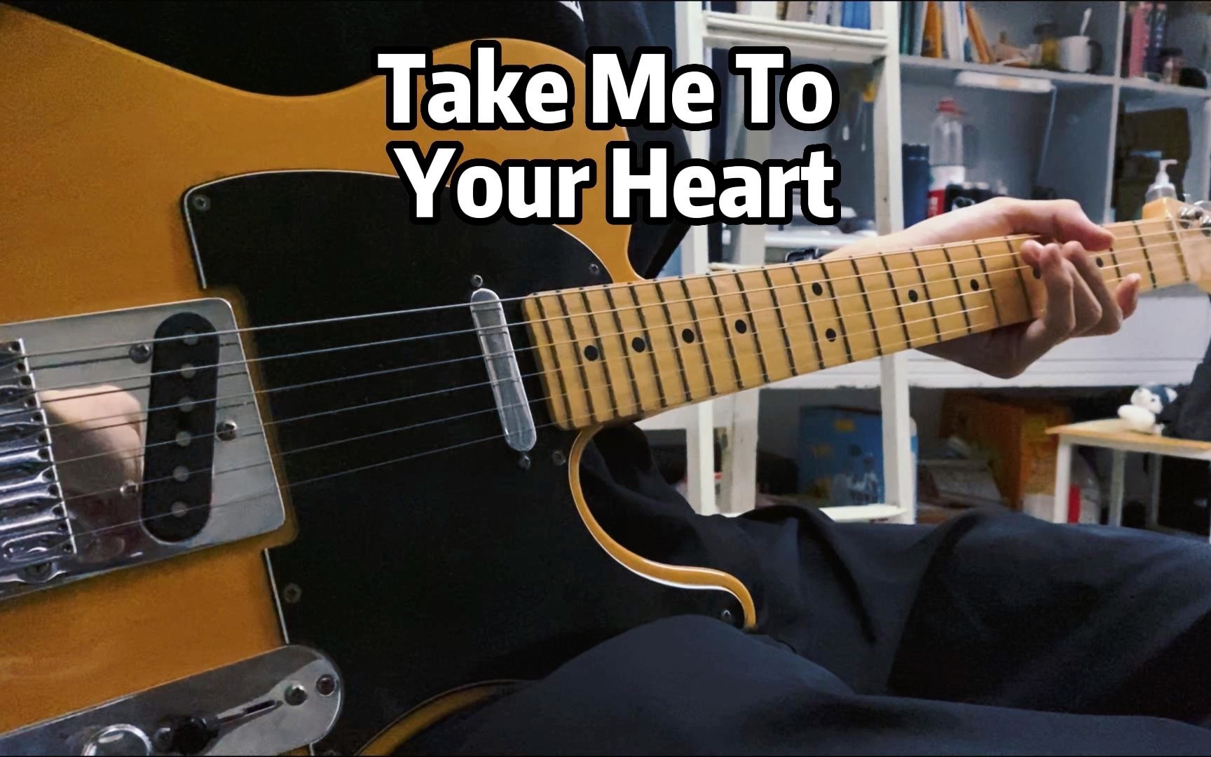 [图]【电吉他】迈克学摇滚--《Take me to your heart》GP-200效果器