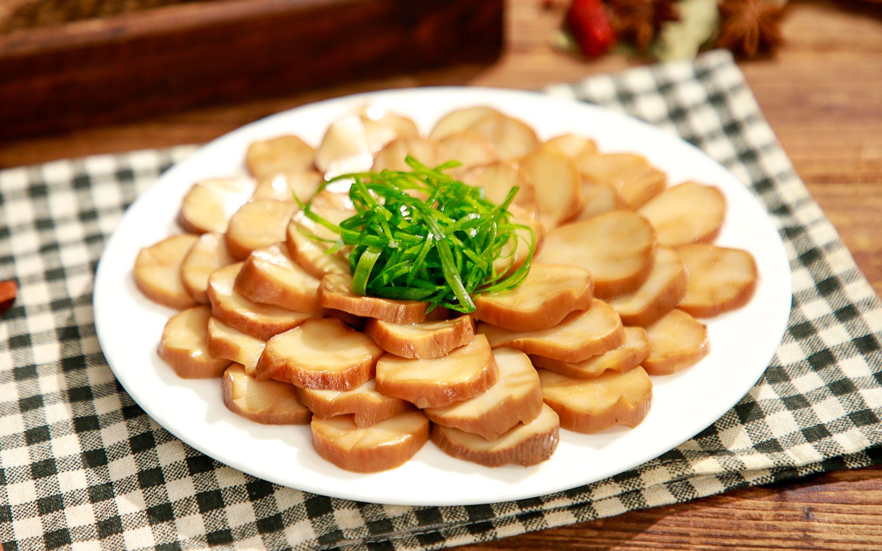 香卤杏鲍菇夏日凉碟来啦5块钱整一大盘这做法你绝对没试过