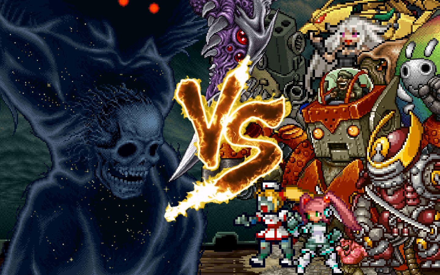 合金弹头进攻 -邪恶的劝化 (合金弹头5最终boss) vs.