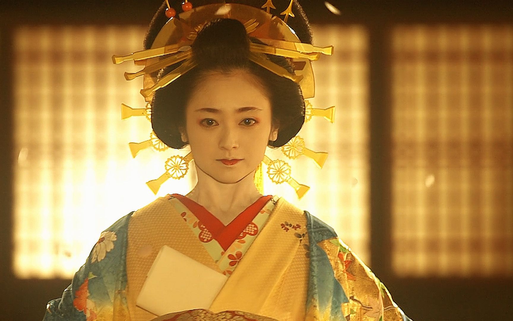 少女只要身体一发热,皮肤上就会绽放花朵,电影《花宵道中》!