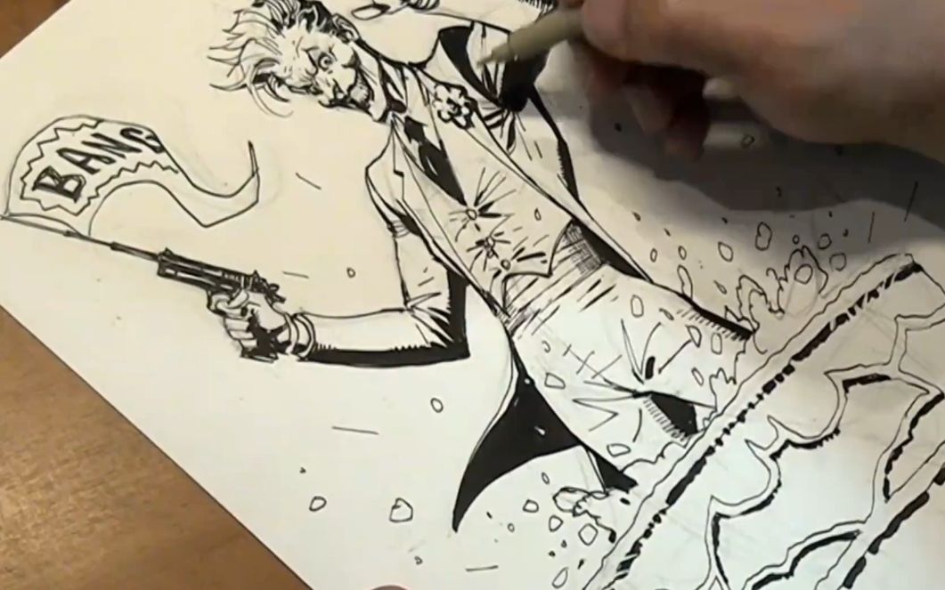 jimlee小丑jimleehowtodrawthejoker