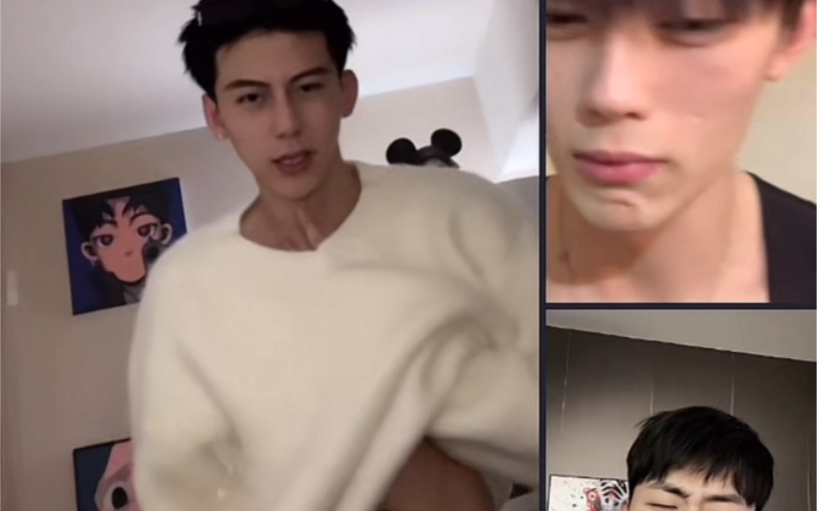 【青筋弟弟#胡瀚文】擦边男腹肌