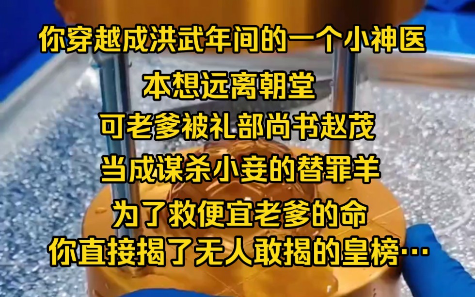 《听风神医》你穿越成洪武年间的一个小神医,本想远离朝堂,可老爹被礼部尚书赵茂当成谋杀小妾的替罪羊,为了救便宜老爹的命,你直接揭了无人敢揭的...