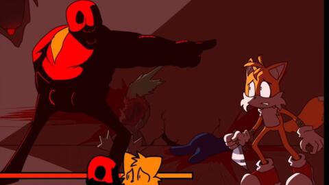 Tails Halloween 360° vs Sonic EXE Friday Night Funkin POV - BiliBili