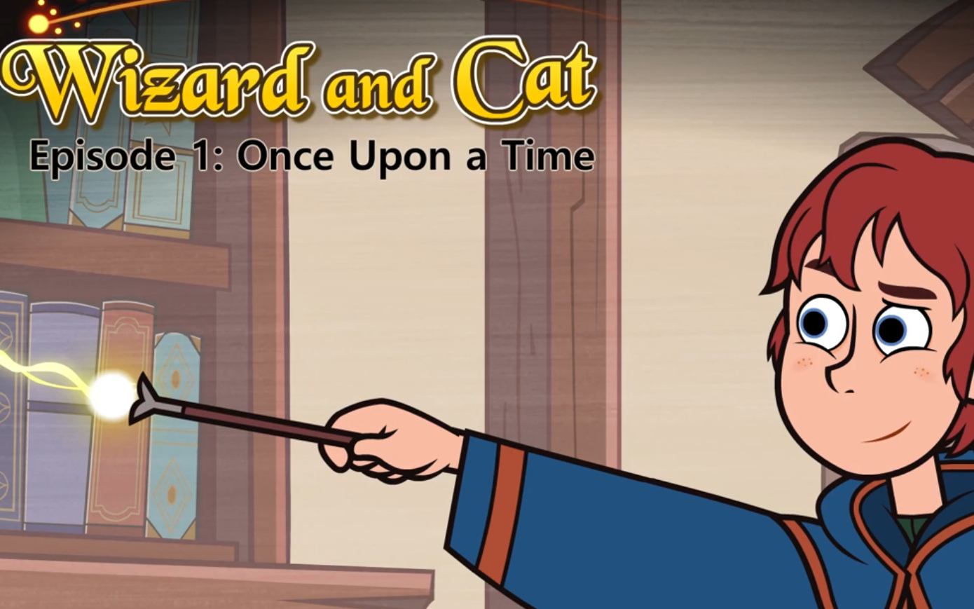 little fox 英语分级动画 l3-wizard and cat 72集 (ar2.2)