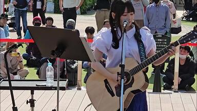 青木陽菜独奏Showtime in BLUE TRIP #9 阪急西宮ガーデンズ_哔哩