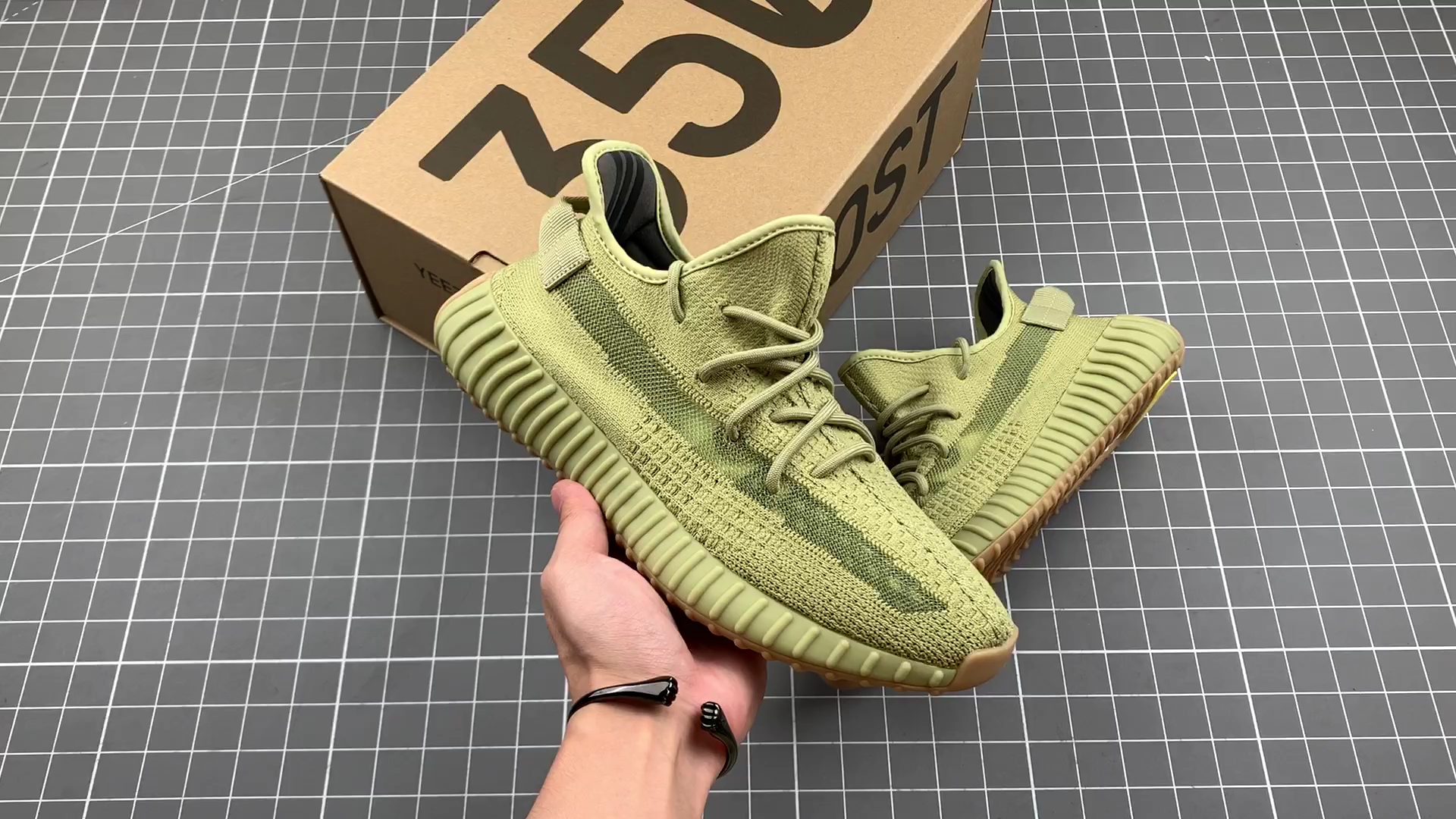 adidas yeezy 350 boost v2 "sulfur" 椰子350抹茶