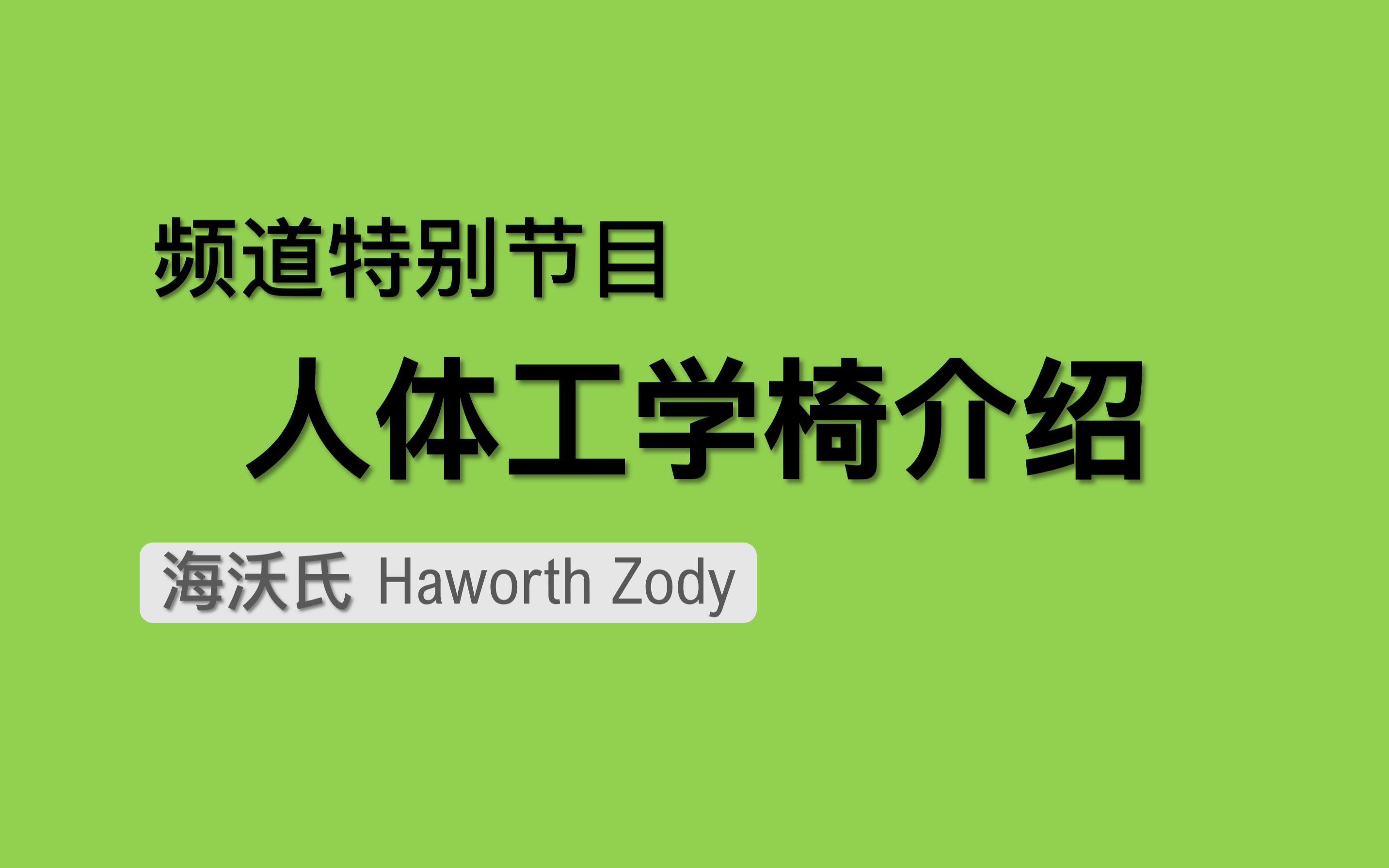 【老湿基】年轻人!我觉得你需要一把人体工学椅|Haworth Zody 人体工程学座椅功能介绍哔哩哔哩bilibili