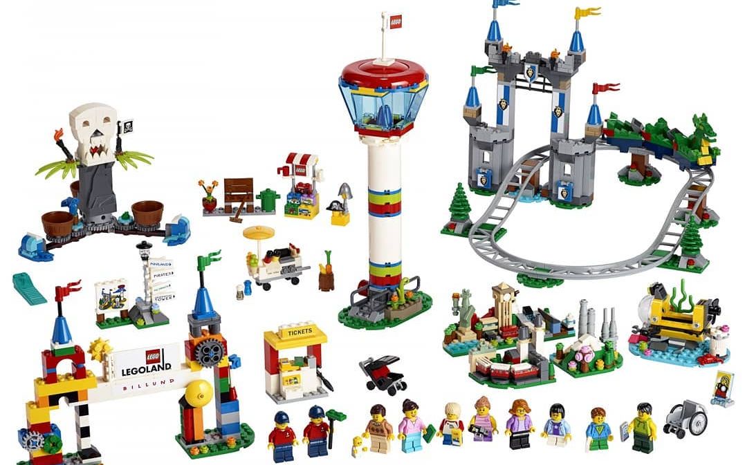 乐高lego40346乐高乐园主题游乐场速拼评测