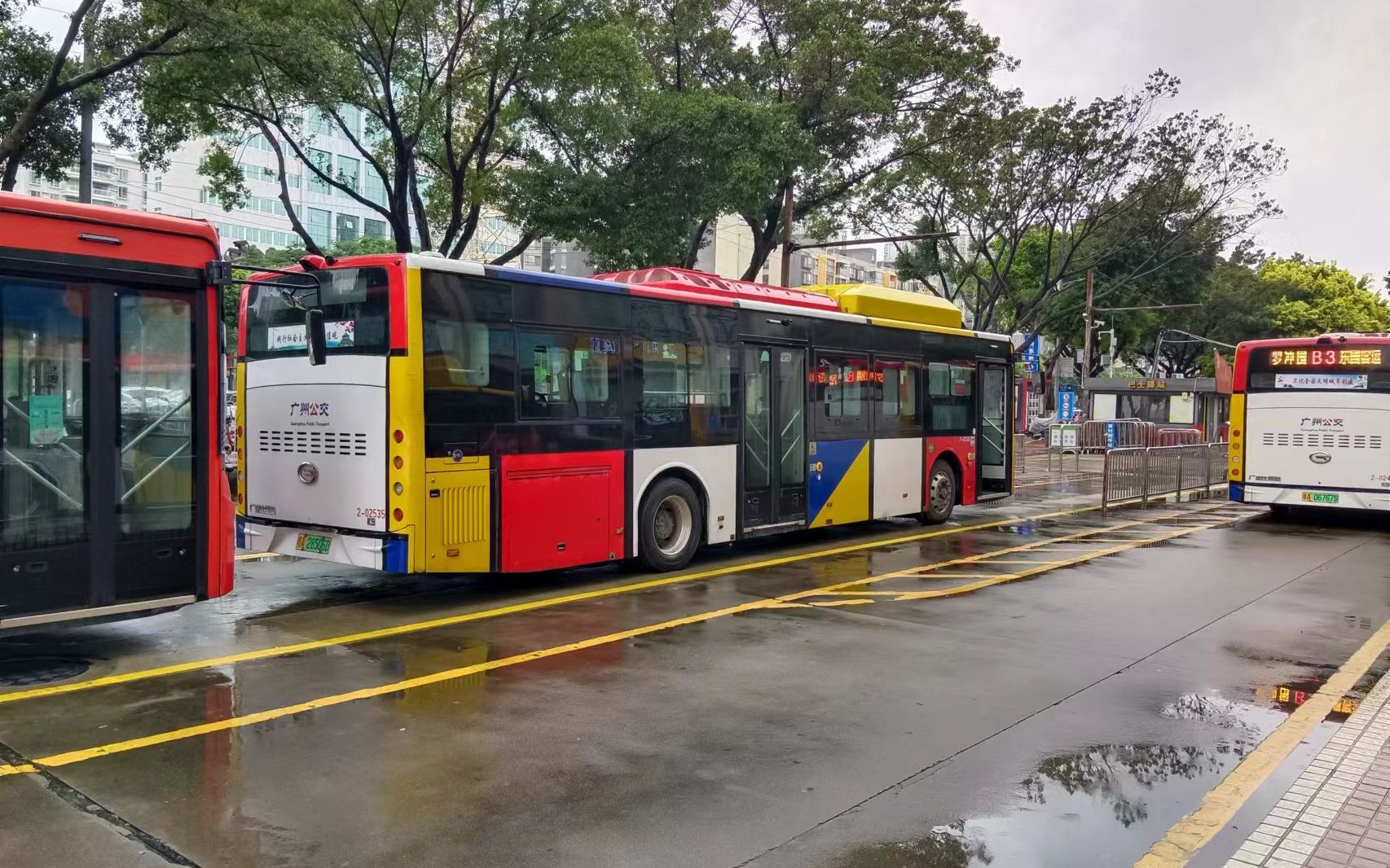 广州公交b3路 东圃客运站总站→罗冲围总站 pov 快镜行车及原声原速
