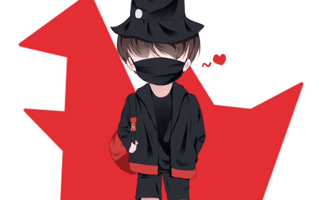 【板绘/四周年贺图】少年回头望 by绯鱼