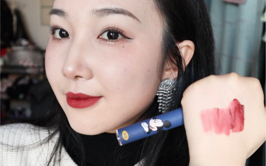 【无滤镜试色】3ce speak up唇釉试色_哔哩哔哩_bilibili