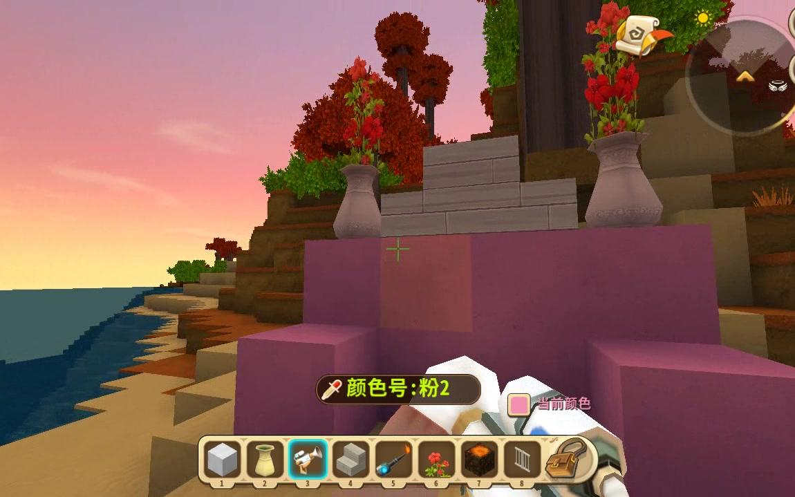 迷你世界:家用粉红少女火炉教学!一分钟学会特别实用