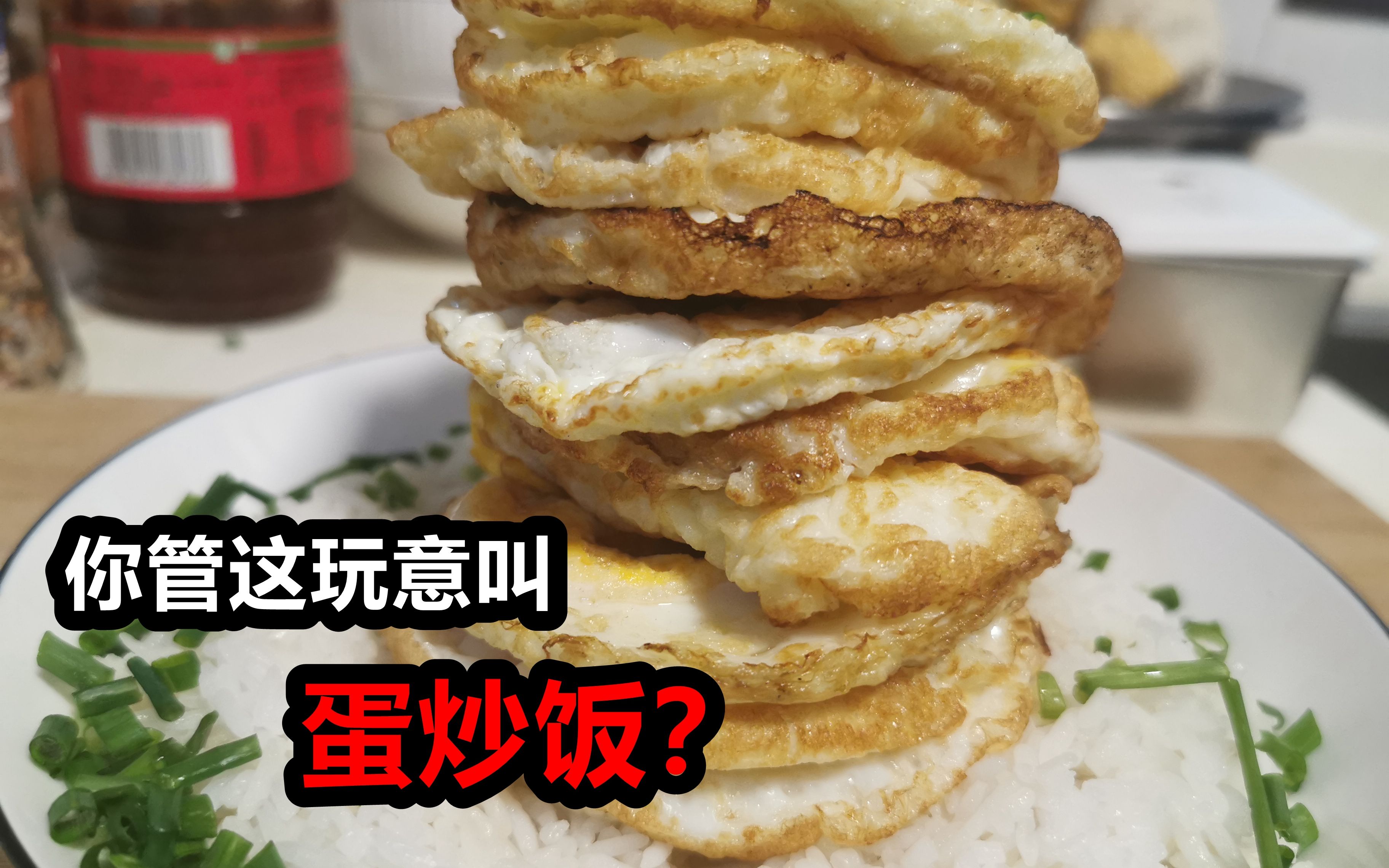 【满级人类】你管这玩意叫蛋炒饭?蛋炒饭:咱们别内卷了行吗?哔哩哔哩bilibili