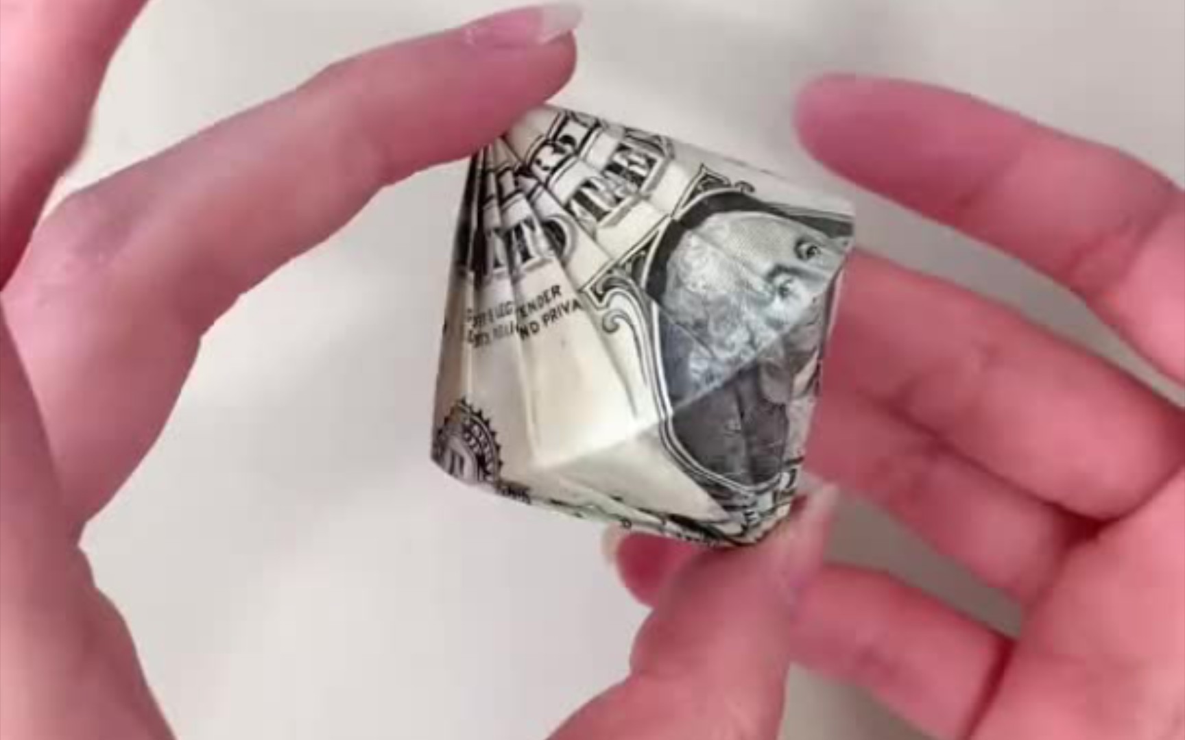 叠一个双锥钻石