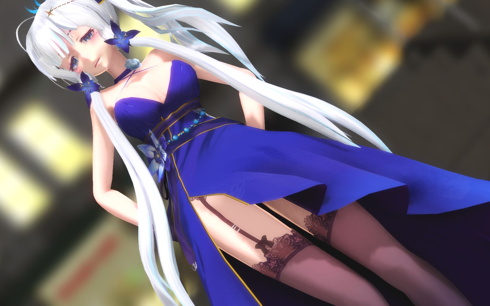 【光辉mmd】纸片人老婆成精啦!纯情裙摆78献给不纯情的你!