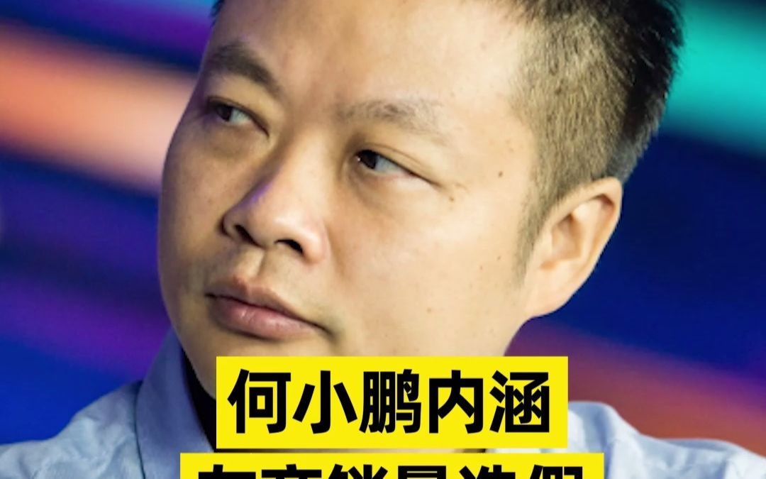 何小鹏内涵友商销量造假哔哩哔哩bilibili