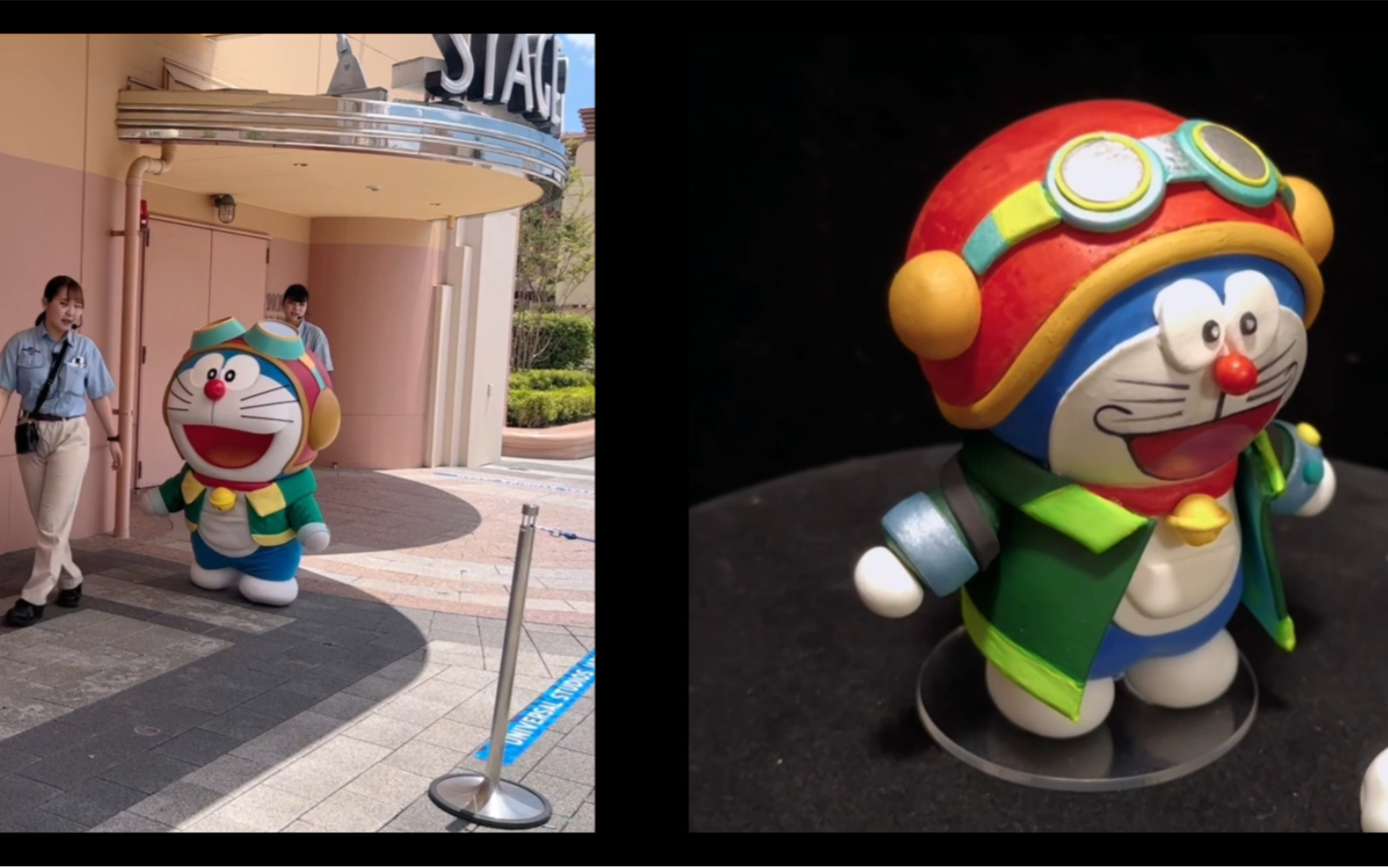 【粘土制作】大雄与天空的理想乡——哆啦a梦(制作过程)日本环球影城