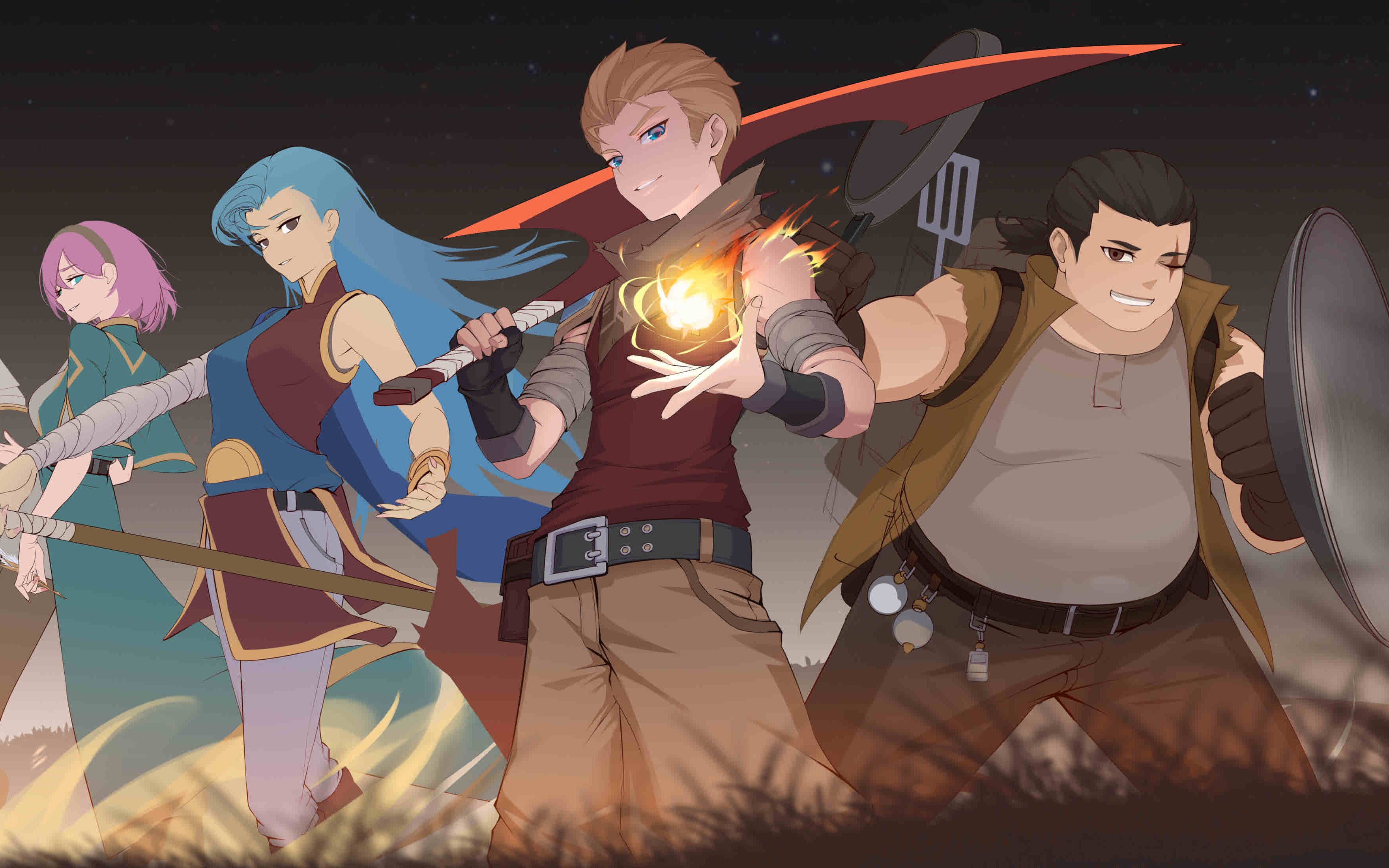 【星之海 sea of stars】共绘星之海 同人绘画过程--未完待续