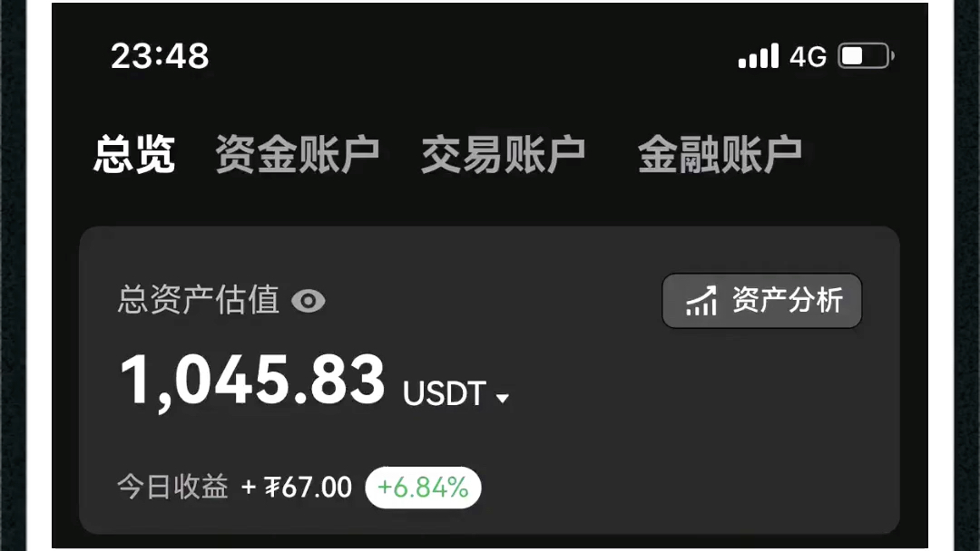 一天赚67你会嫌弃我赚得少,当我告诉你67是USDT,一个usdt换成人民币差不多7元的时候,你会依旧待在我身旁并且告诉我,你好像更爱我了哔哩哔哩...