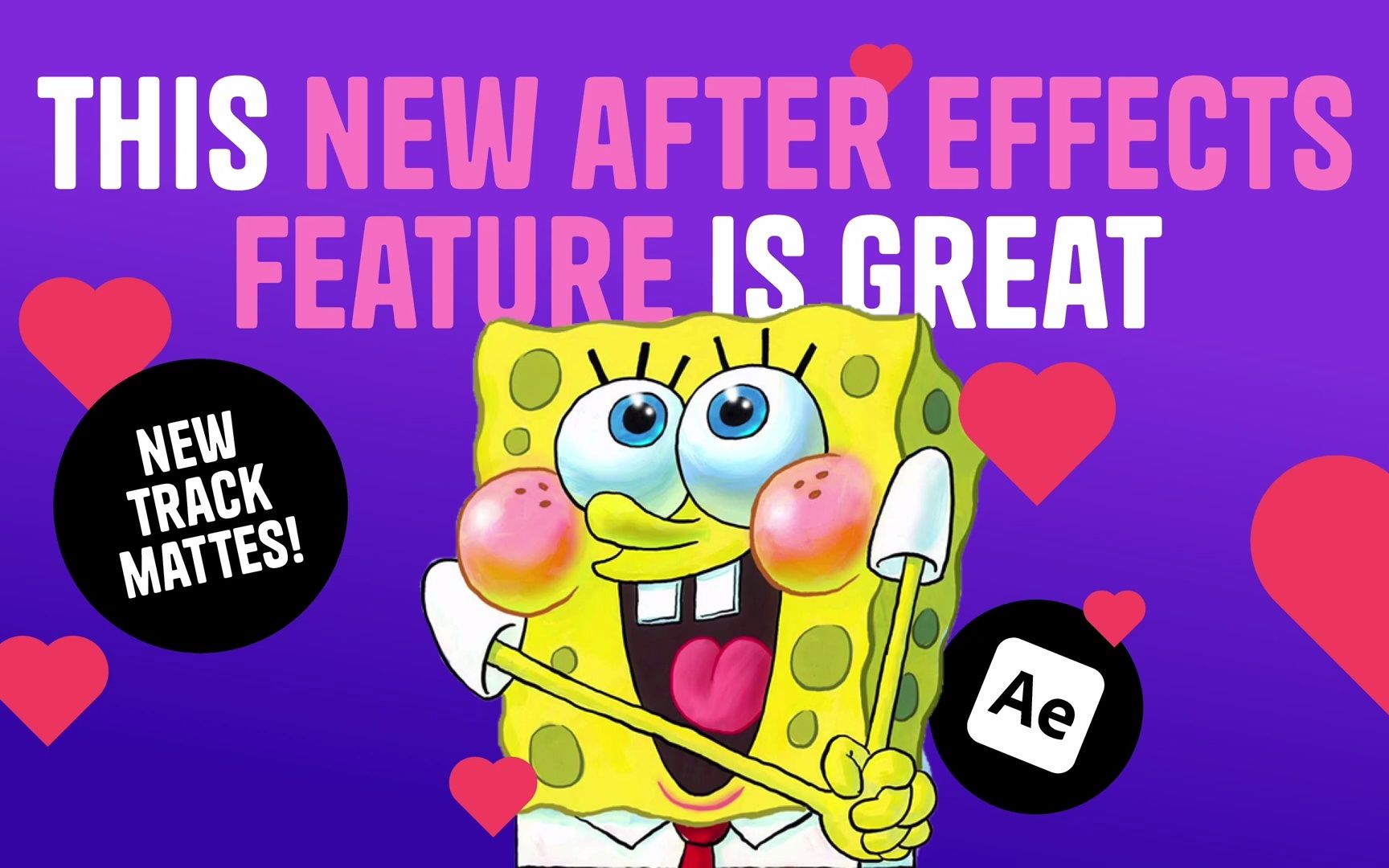 【ae教程|油管搬运|mg动画|效果】 这个新的 after effects 功能很棒!