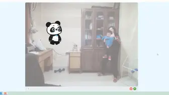 依铃抓熊猫-视频侦测-运动大于10-慧编程-体感游戏