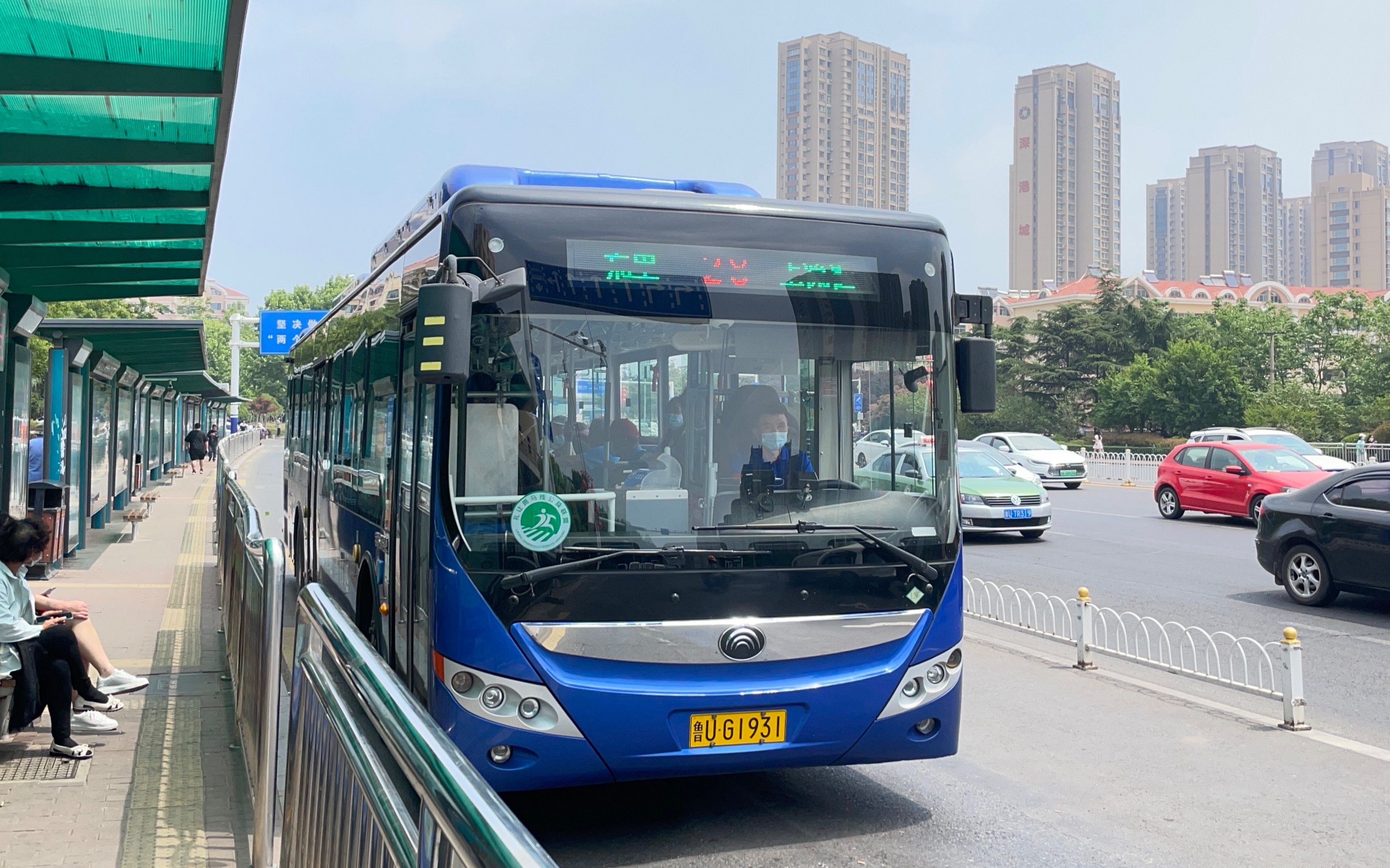 【青岛公交·pov39】青岛真情巴士西海岸28路全程pov(荒里->上流汇)