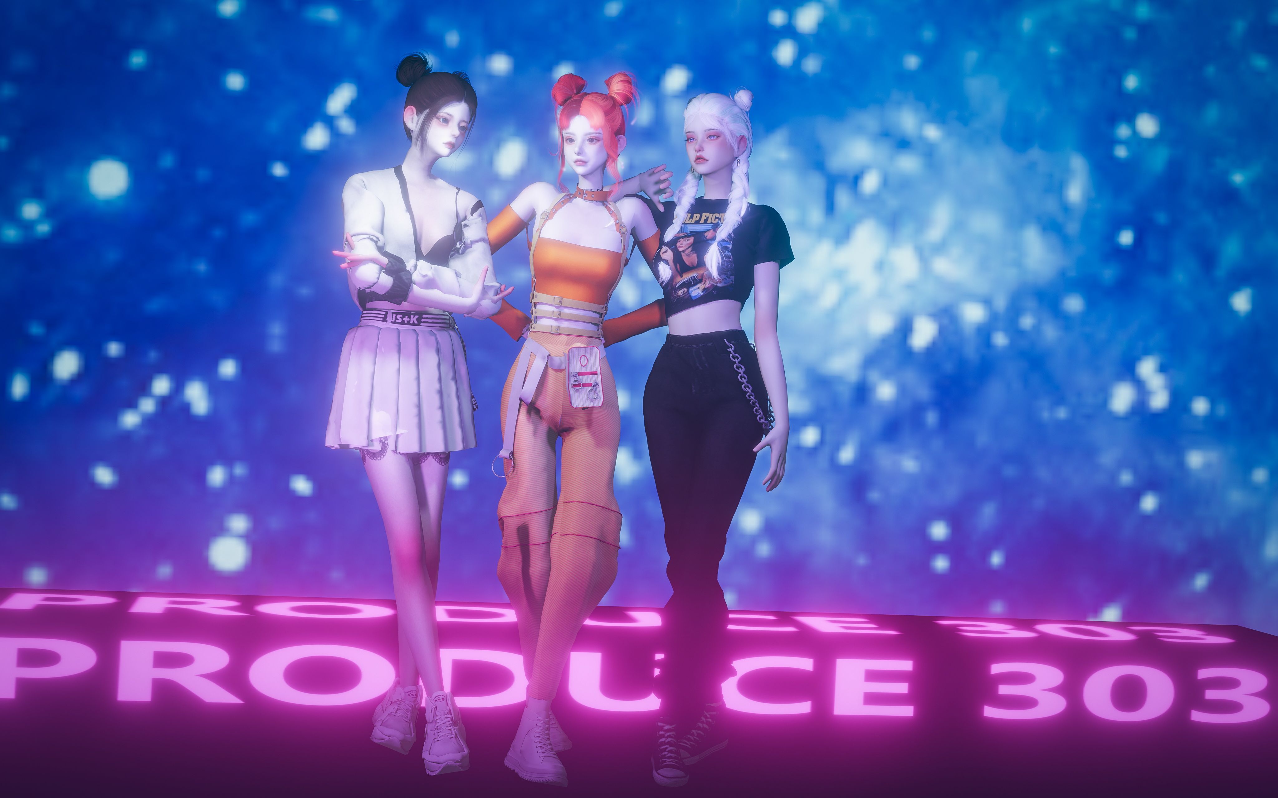 模拟人生4创造303选手初次舞台everglowadiosmmd