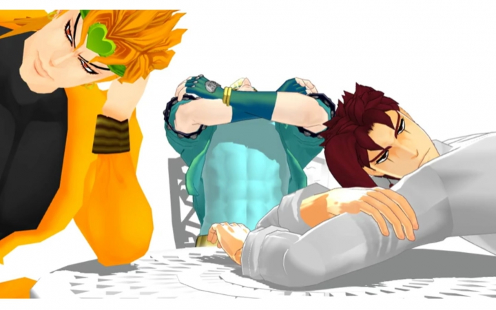 【mmd】香草冰『黑魔导士之村』【jojo】