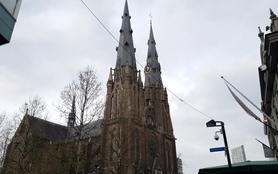 超清荷兰漫步荷兰城市埃因霍温20194