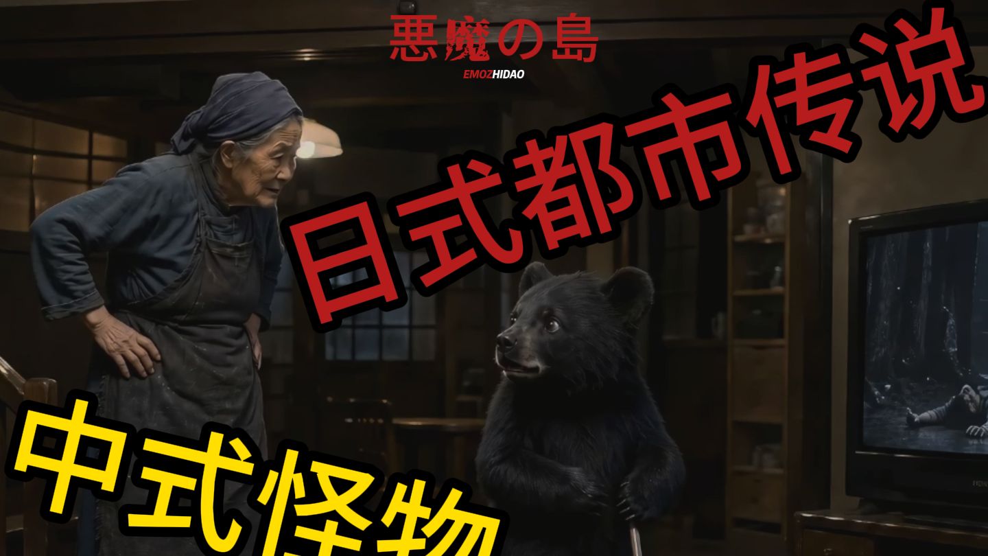 当中式怪物对上日式都市传说。《恶魔之岛》第六集：小丑。【AI全民制作人】