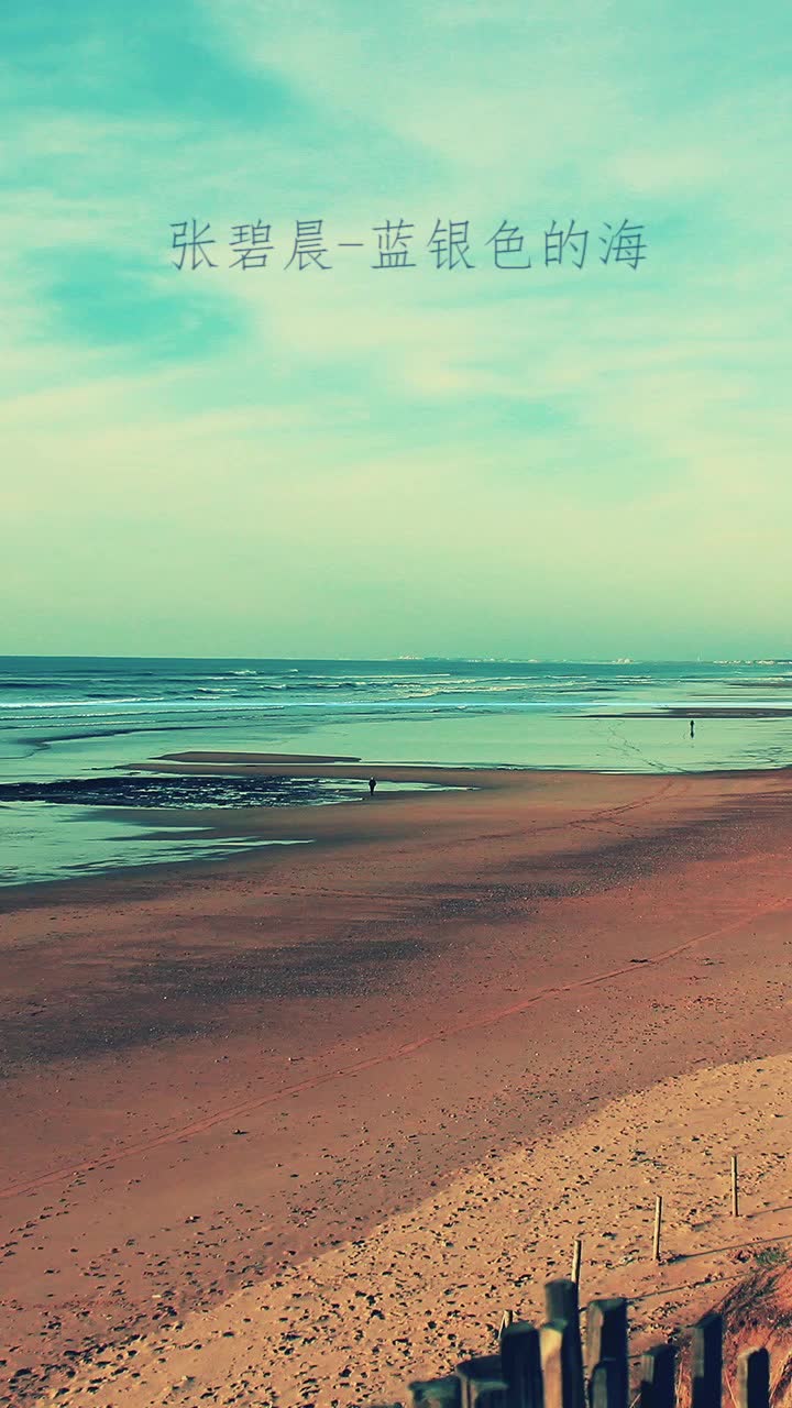 活动作品蓝银色的海张碧晨