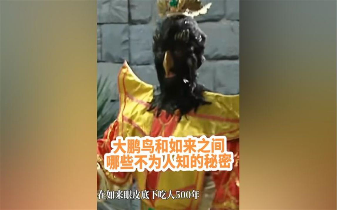 大鹏鸟在如来眼皮底下吃人500年,他为何没有管,现在又要铲除哔哩哔哩bilibili