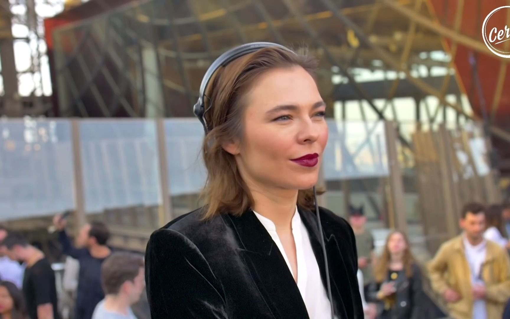 nina kraviz @ tour eiffel in paris, france for cercle