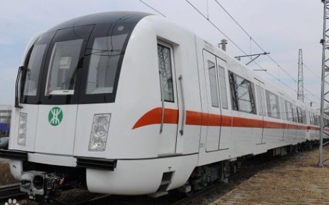 深圳地铁2号线北车长客老车编号208全程运营赤湾新秀