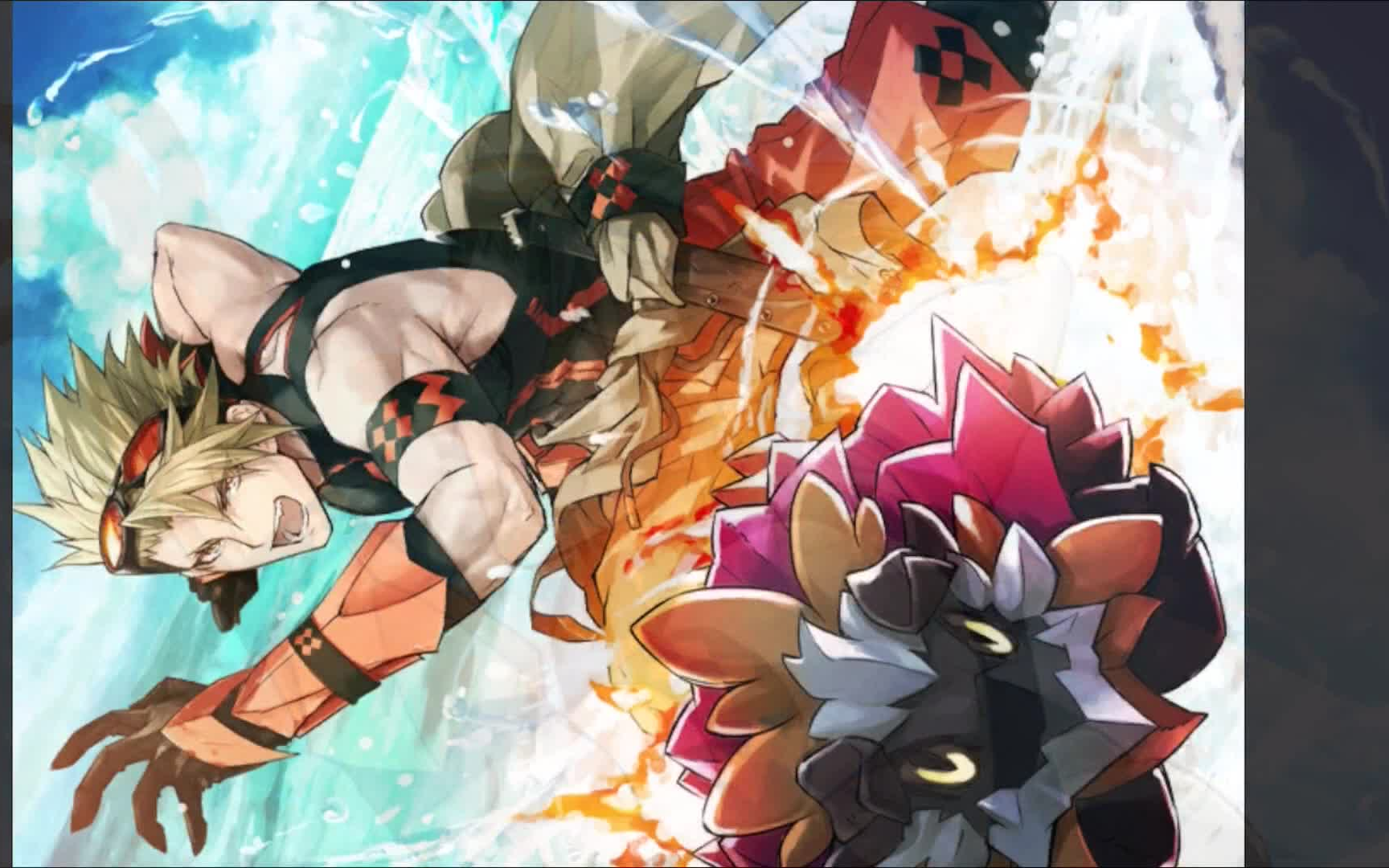 [图]【FGO】アキレウス〔フィアレス・ダイバー〕 霊衣開放＆バトルボイス＆全バトルモーション集【Fate_Grand Order】