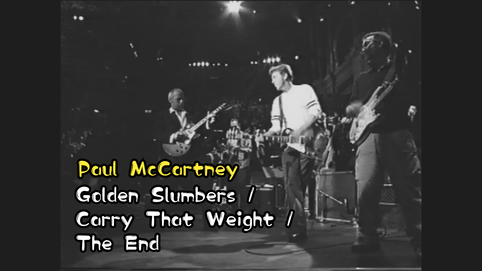 paul mccartney - golden slumbers / carry that weight / the end