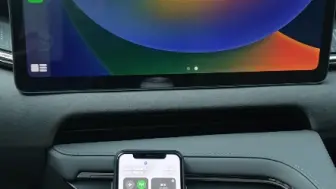 Скачать видео: 极氪001成功安装carplay，分享给车友们。