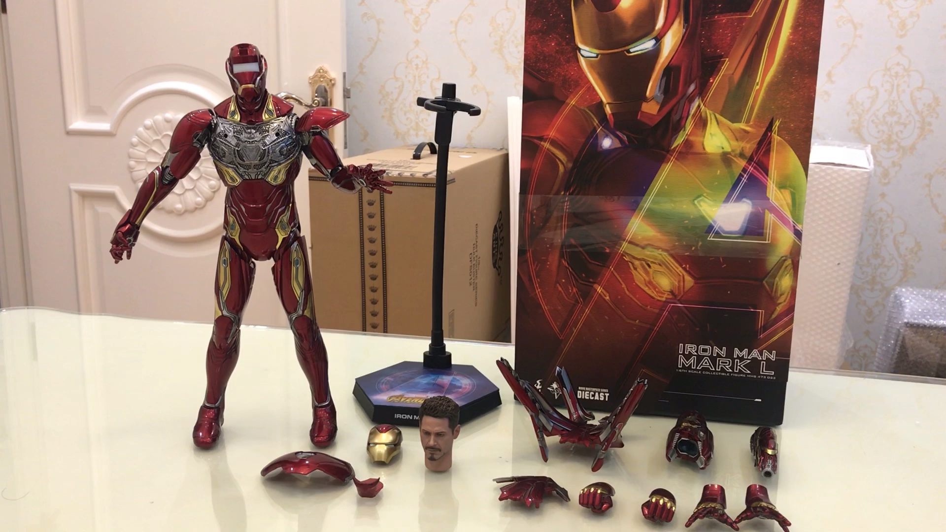 hottoys钢铁侠mk50真香(模型展示平台)