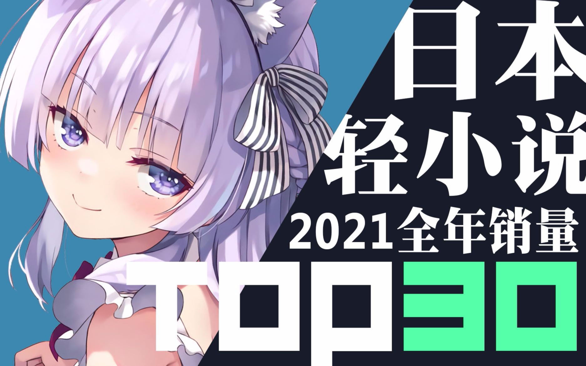 【排行榜】日本轻小说2021年销量TOP30哔哩哔哩bilibili