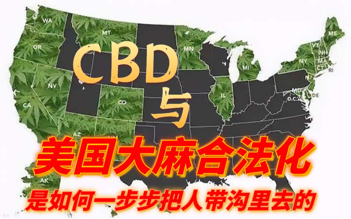 为什么不推荐CBD护肤品?这跟美国大麻合法化有什么联系?为什么美国人希望大麻合法化?哔哩哔哩bilibili