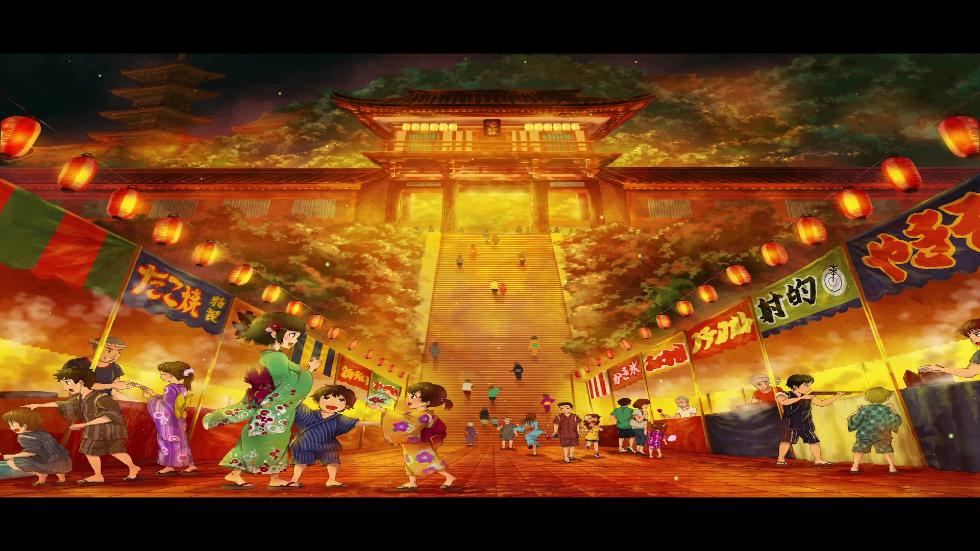 "治愈效应"的夏季祭祀,治愈的和风曲混合泳装 【作业用bgm】