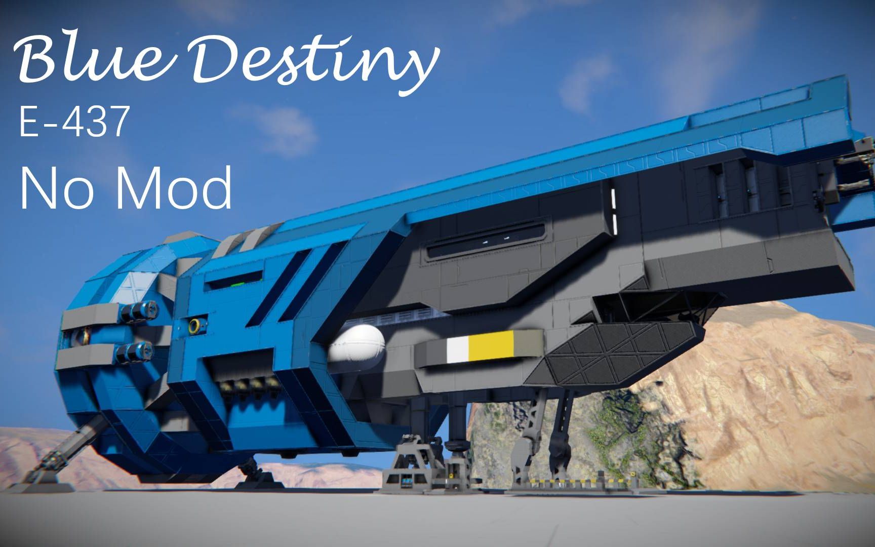 太空工程师bluedestiny蓝色宿命号ne授权作品