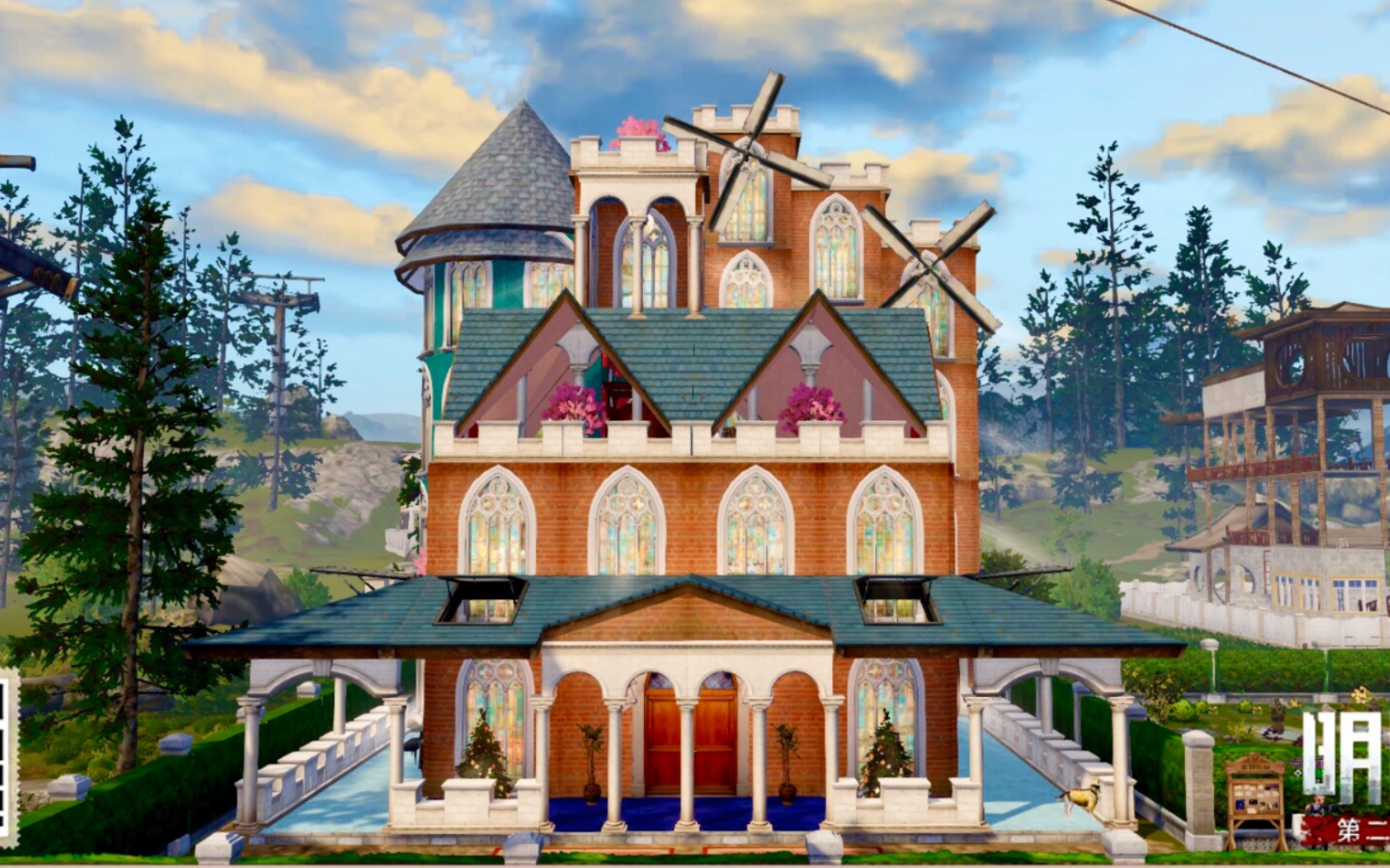 明日之后ad钙奶原创罗马建筑温切斯特庄园