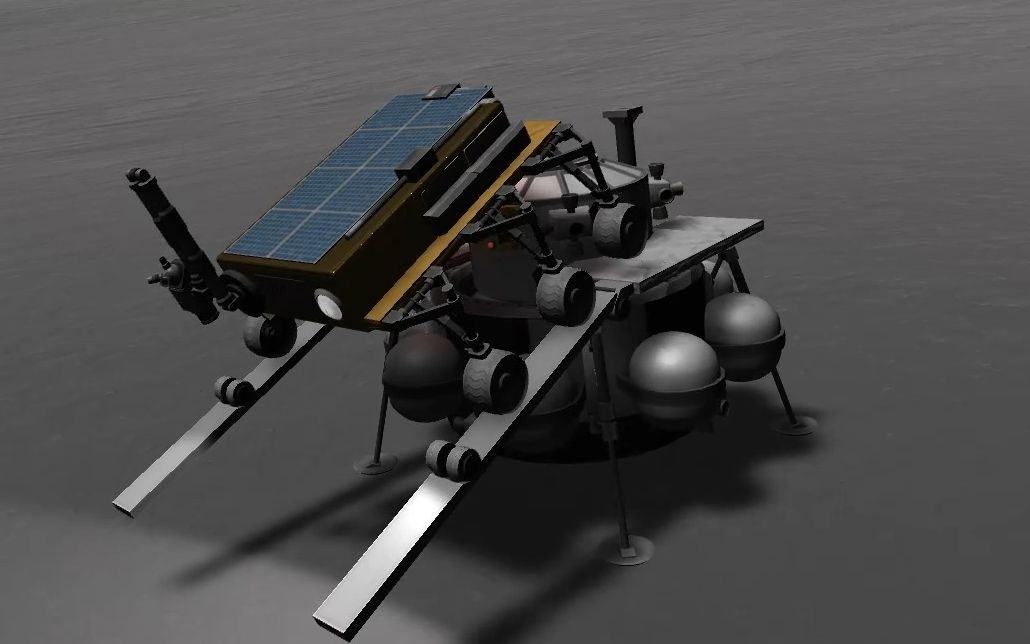 坎巴拉太空计划 探测车释放测试