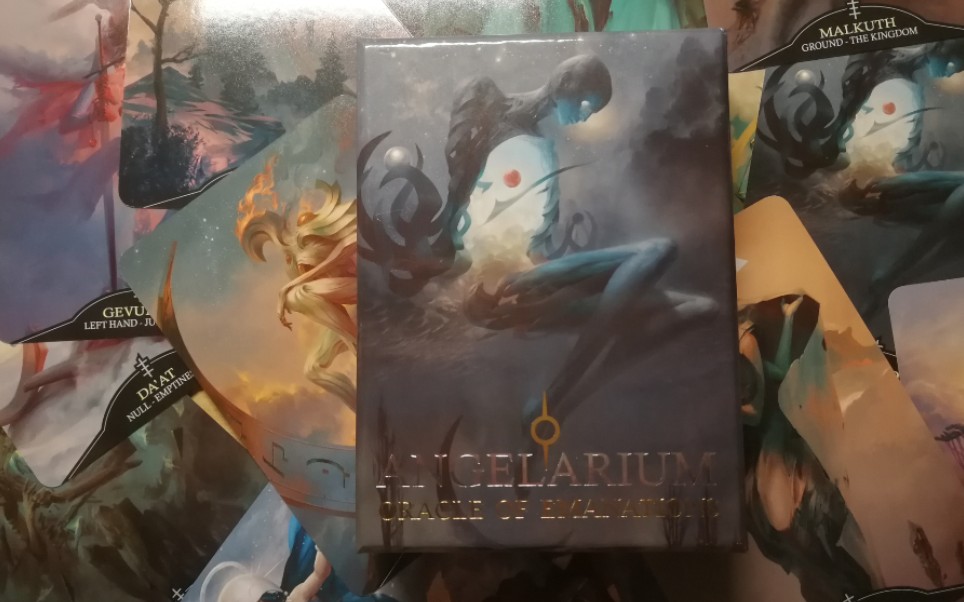 【神谕卡开盒】天使之境 angelarium oracle of emanation