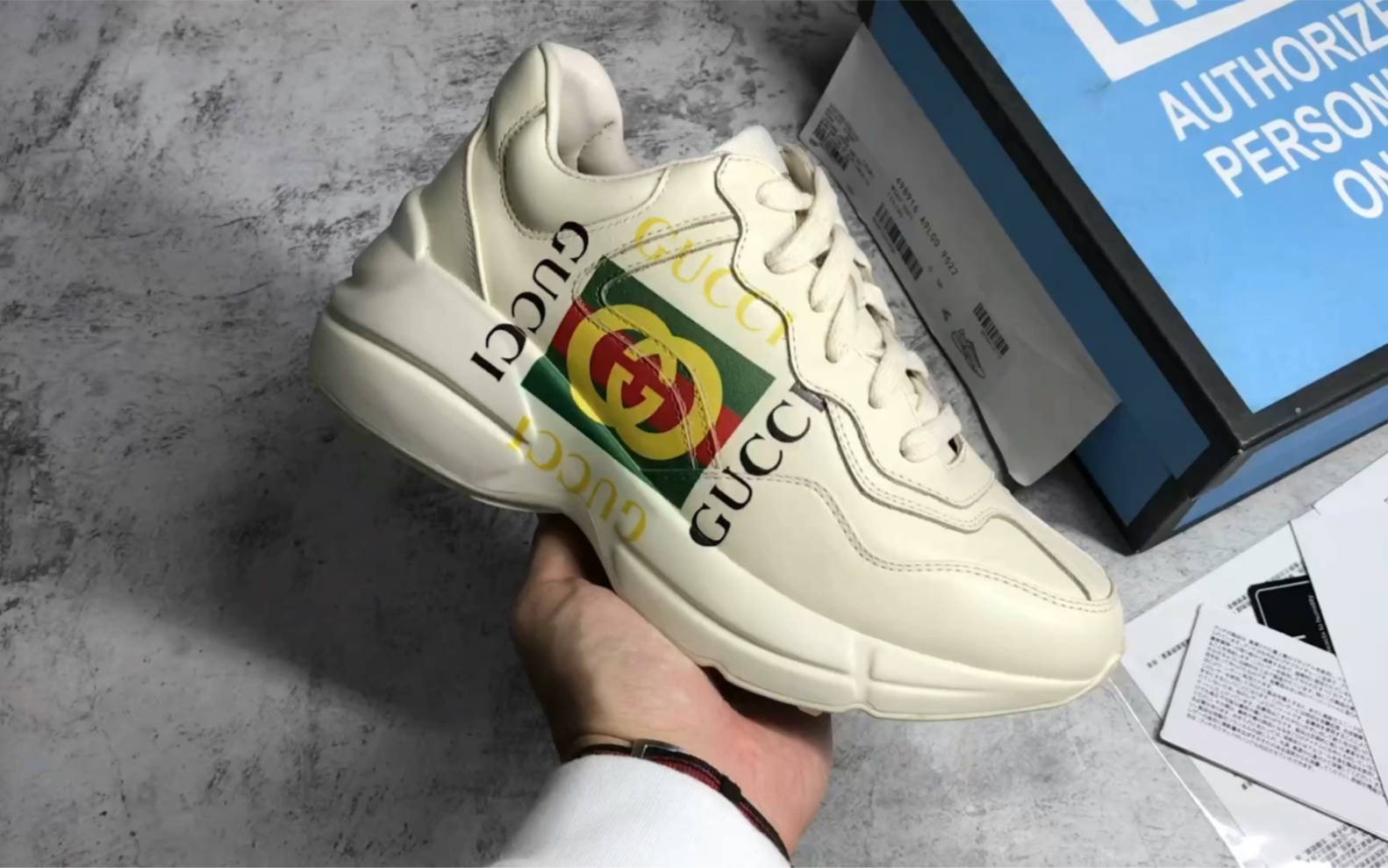 gucci古驰老爹鞋rhyton